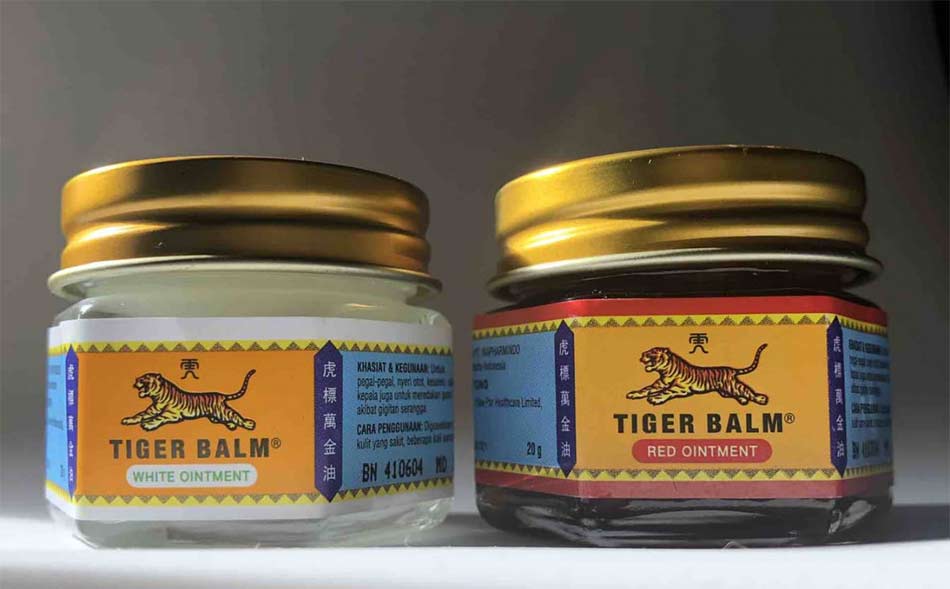 Perbedaan Tiger Balm Merah dan Putih