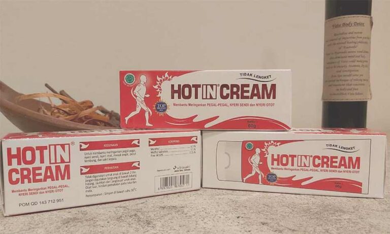 Perbedaan Hot in Cream merah dan hijau