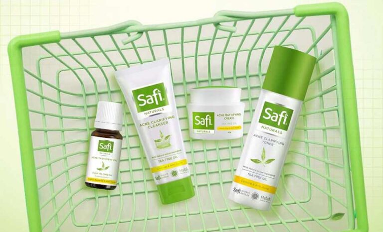 Perbedaan Safi anti Acne hijau dan orange